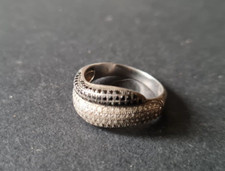 Bague argent massif d'occasion  Fagnières