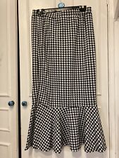 Black white houndstooth for sale  ADDLESTONE