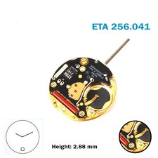 Relógio movimento ETA 256.041 SUÍÇO🇨🇭 feito, 2 ponteiros, disco de data preto em 6 comprar usado  Enviando para Brazil