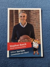 Stephan baeck autogrammkarte gebraucht kaufen  Barnstorf