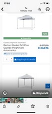 Gazebo 3x3 pieghevole usato  Cusano Milanino