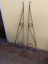 Coppia mensole ferro usato  Vigevano