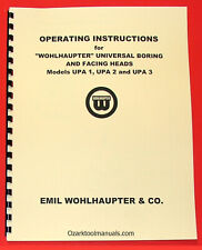 Wohlhaupter boring facing for sale  Nixa