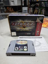 NFL Blitz: Special Edition (Nintendo 64, 2001) Caixa, Estojo, Reg Card, Sem Manu N64, usado comprar usado NFL Blitz: Special Edition (Nintendo 64, 2001) Caixa, Estojo, Reg Card, Sem Manu N64, usado comprar usado  Enviando para Brazil