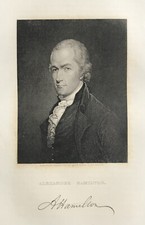 Steel engraving hamilton for sale  Manassas