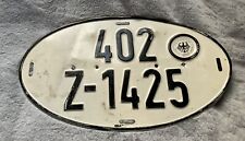 Vintage german license for sale  Bloomfield