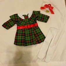 Usado, Kit de Boneca American Girl Beforever Roupa Vestido de Natal RARO--SEM SAPATOS comprar usado  Enviando para Brazil