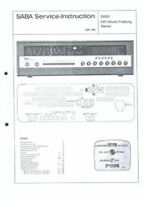 Saba service manual gebraucht kaufen  Salzgitter