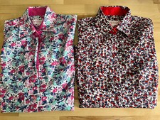 2x Camisa Dudalina Liberty Wearable Art Floral Manga Longa Botão - Feminina tamanho 40 comprar usado  Enviando para Brazil
