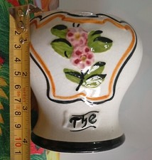 Vaso ceramica decorato usato  Chignolo Po