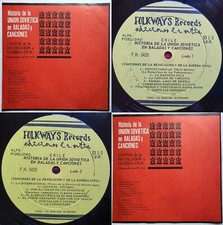 Usado, V/A SOVIET UNION SONGS OF THE REVOLUTION AND CIVIL WAR 1965 UNIQ CVR CHILEAN PRS comprar usado  Enviando para Brazil