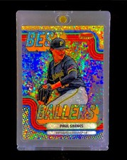 PAUL SKENES DIAMANTE NOVATO PRATA REFRATOR HOLO Raro SP Inserção Cromada - PIRATAS comprar usado  Enviando para Brazil