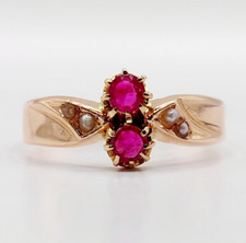 Bague antique rose d'occasion  Paris II