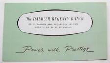 Daimler regency car for sale  LEICESTER
