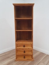 Bookcase tall pine for sale  BRISTOL