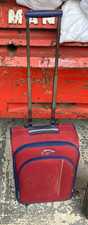 Antler red suitcase for sale  COLCHESTER