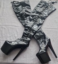 Kinky pvc platform for sale  BRACKNELL