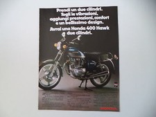 advertising Pubblicità 1978 MOTO HONDA CB 400 HAWK comprar usado  Enviando para Brazil
