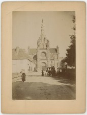 Iglesia Sainte-Anne De Auray (Morbihan). Trajes Bretones. Coifa. Bretaña. comprar usado  Enviando para Brazil