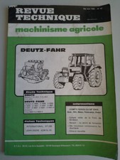 Revue technique tracteur d'occasion  Romans-sur-Isère