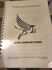 Griffon hovercraft driver for sale  GOSPORT