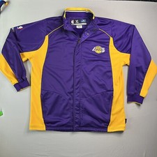 Jaqueta Reebok Los Angeles Lakers Masculina X-Grande Roxa Team On Court Warm Up Antiga comprar usado  Enviando para Brazil