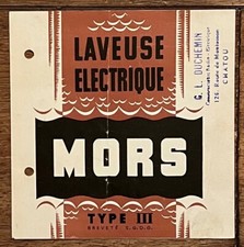 Brochure publicité électrom� d'occasion  Paris XVIII