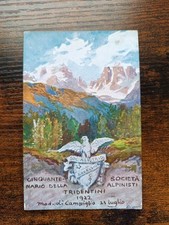 Cartolina epoca anni usato  Trambileno