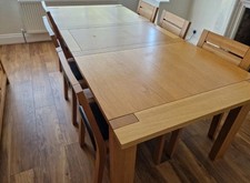 Dining table solid for sale  MANCHESTER