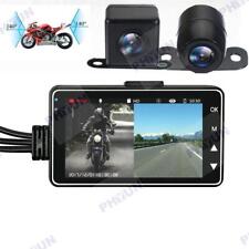 Gravador de vídeo LCD câmera impermeável 140° dupla ação motociclista motocicleta, usado comprar usado  Enviando para Brazil