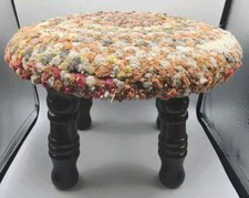 Braided rug stool for sale  West Union