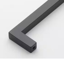 GlideRite 5 pol. Puxadores de barra de gaveta de armário finos quadrados sólidos preto fosco (pacote com 10) comprar usado  Enviando para Brazil
