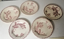 Assiettes plates porcelaine d'occasion  Biganos