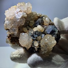 Usado, Cubo de fluorita fantasma grande, espécime de quartzo azul verde roxo Okorusu, Namíbia comprar usado  Enviando para Brazil