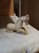 Carved soapstone horse for sale  DERBY