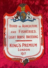 Antique enamel sign for sale  RIPLEY