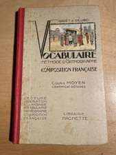 Livre vocabulaire orthographe d'occasion  Enghien-les-Bains