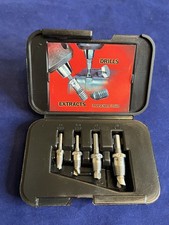 Conjunto de extrator de energia Craftsman Drill-Out 52152 EUA kit removedor de parafuso quebrado 4 peças comprar usado  Enviando para Brazil