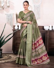 Indien imprimé floral d'occasion  Expédié en France
