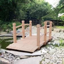 Wooden bridge stained for sale  Flanders