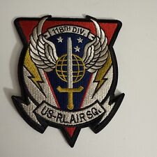 Usado, GRANDE FERRO RALPH LAUREN EM REMENDOS RRL 118º DIV US-PL AIR SQ. 4 pol comprar usado  Enviando para Brazil