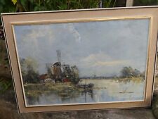 Large oil canvas d'occasion  Expédié en Belgium