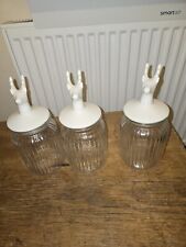 Glass ceramic stags for sale  MORECAMBE