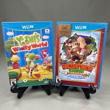 Yoshi's Woolly World & Donkey Kong Country Tropical Freeze Nintendo Wii U Amiibo comprar usado  Enviando para Brazil