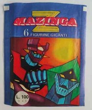 Bustina figurine mazinga usato  Messina