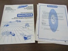 Sweepster s24 rotary for sale  Houghton