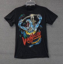 Camiseta Original Vintage 1989 Van Halen Kicks Ass Tamanho Pequeno comprar usado  Enviando para Brazil