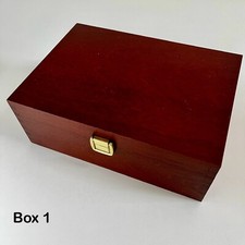 Schmuckschatulle holz bordeaux gebraucht kaufen  Berlin
