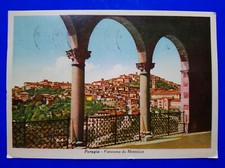 Cartolina perugia panorama usato  Monte San Giovanni Campano