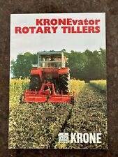 Krone rotary tiller for sale  DRIFFIELD